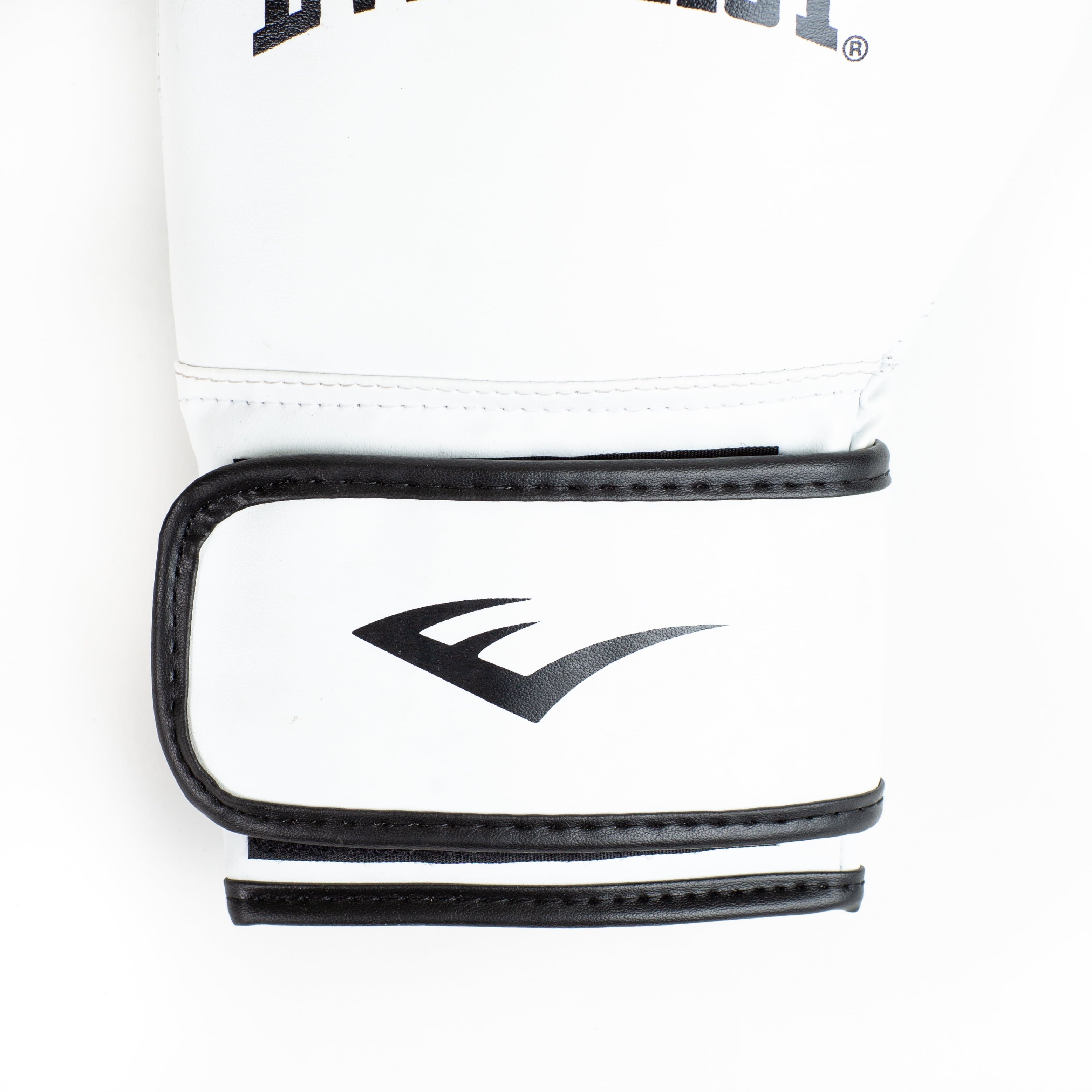 Everlast Synthetic Leather Core Training Gloves for Boxing, White, S/M